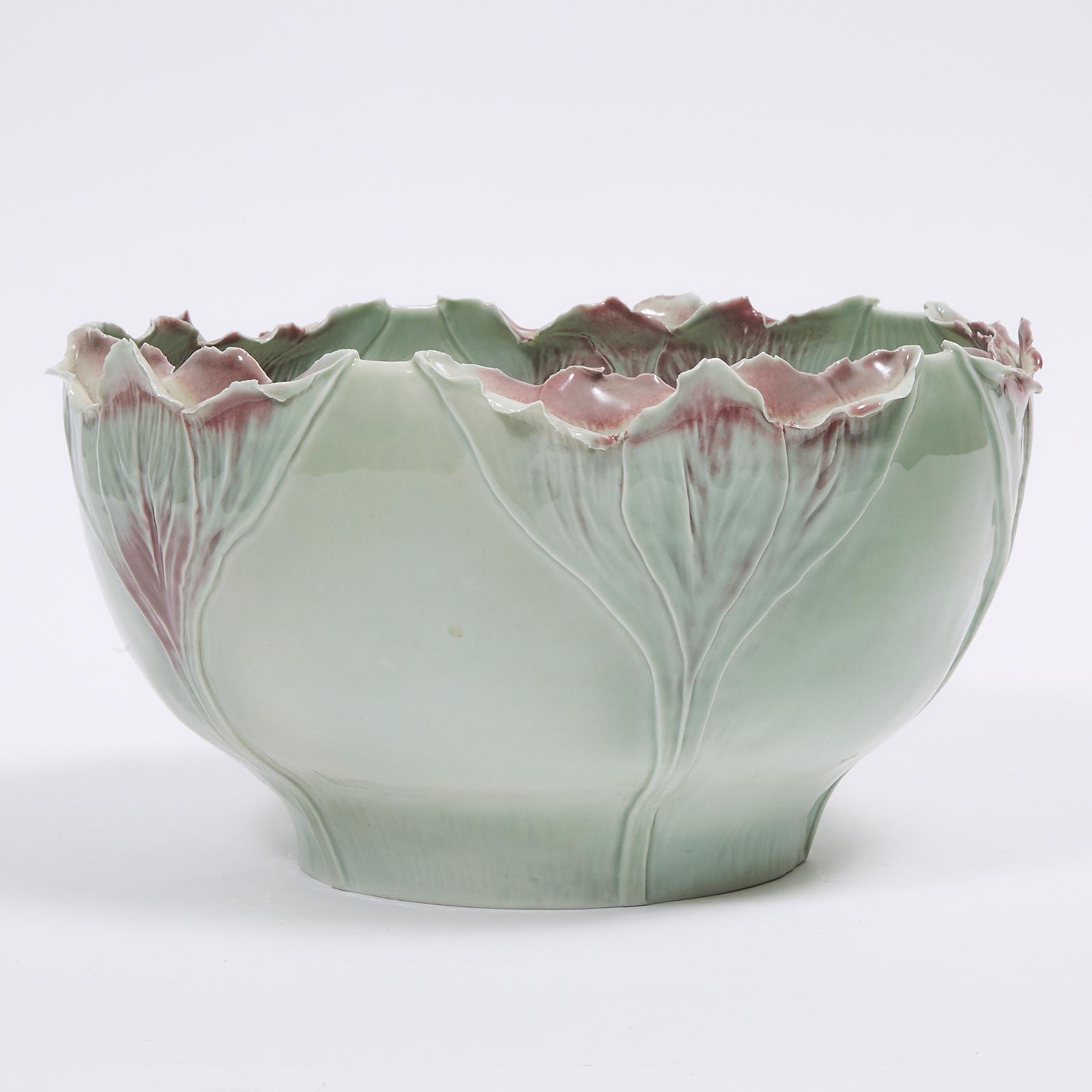 Lisette Savaria (1947) - Fleur De Printemps Centerpiece Bowl