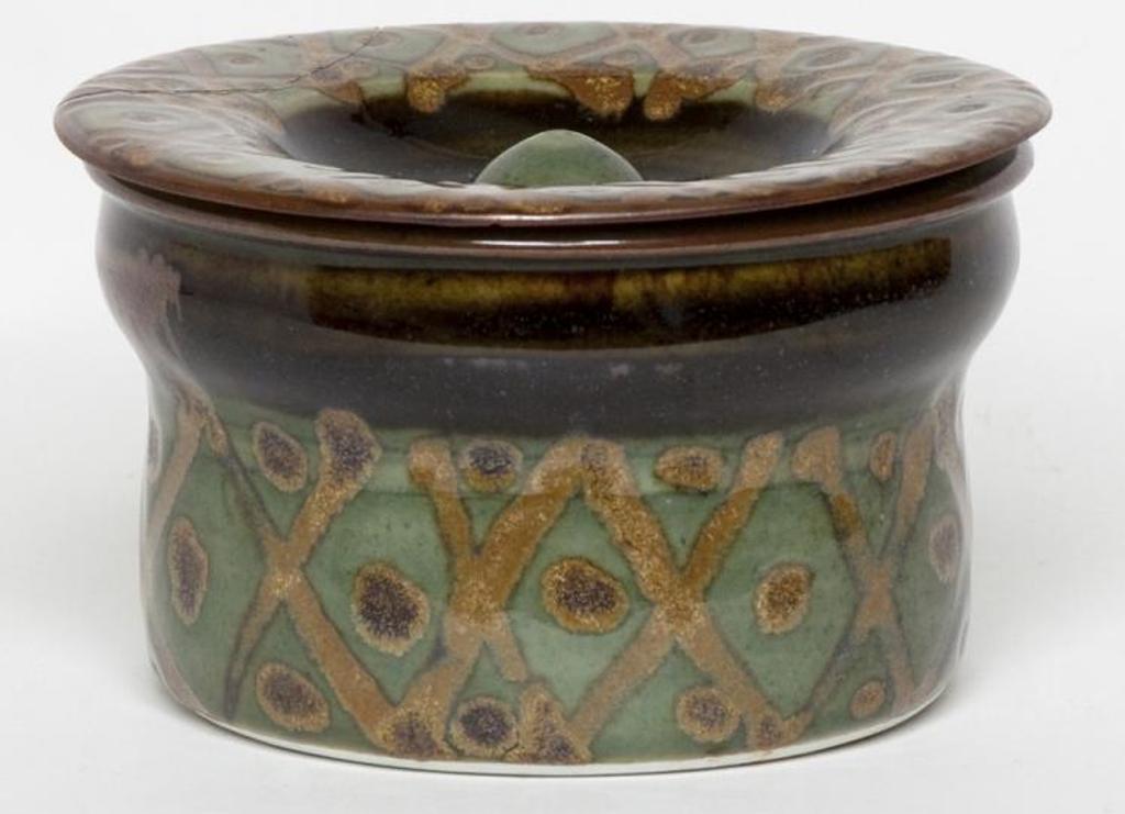 Jack Sures (1934-2018) - Untitled - Small Covered Bowl With Pierced Lid