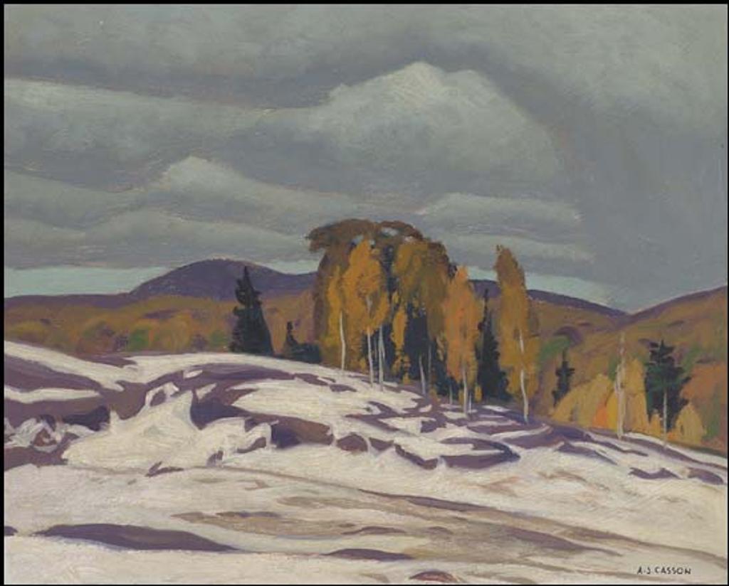 Alfred Joseph (A.J.) Casson (1898-1992) - Early Snow