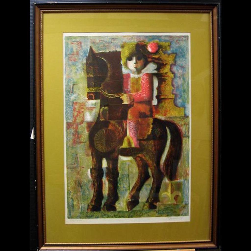 Jordi Pla Domenech (1917-1992) - Girl On Horseback
