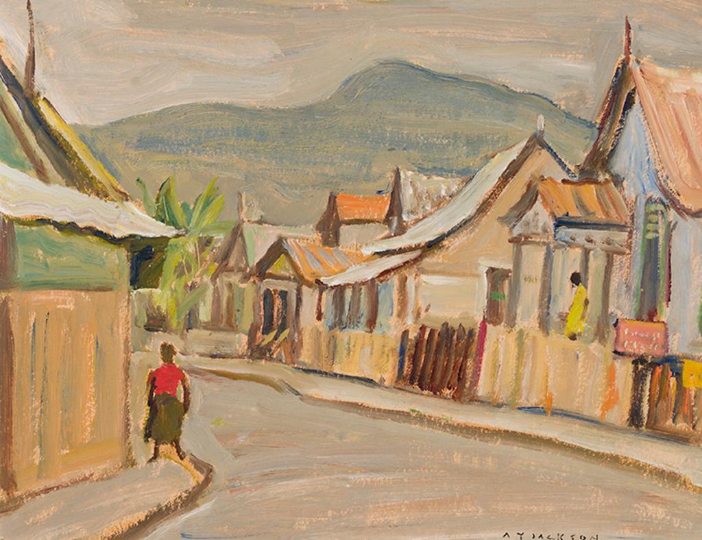 Alexander Young (A. Y.) Jackson (1882-1974) - Street - Port of Spain