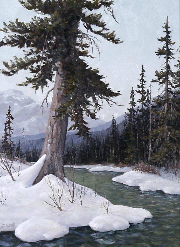 Joe Haire - A Peaceful Day, Canadian Rockies; 1983