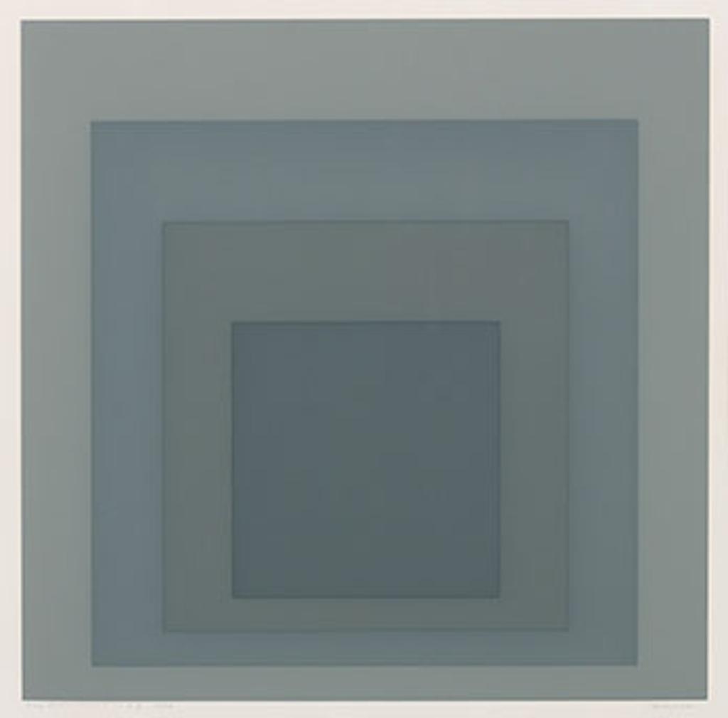 Josef Albers (1888-1976) - Gray Instrumentation 1 F