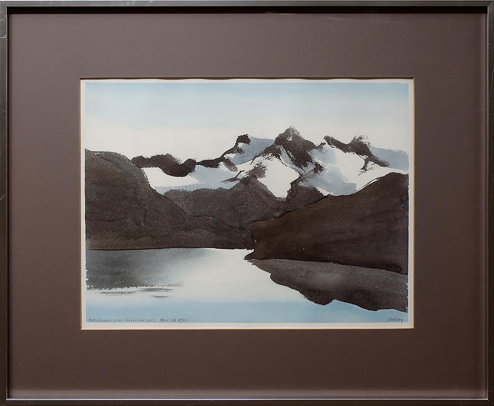 Norman Anthony (Toni) Onley (1928-2004) - Mt. Cheam Over Harrison Lake