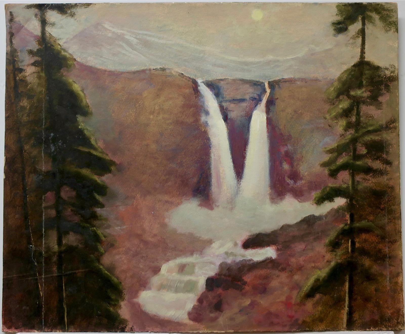 John A. Hammond (1843-1939) - Untitled (Twin Falls)