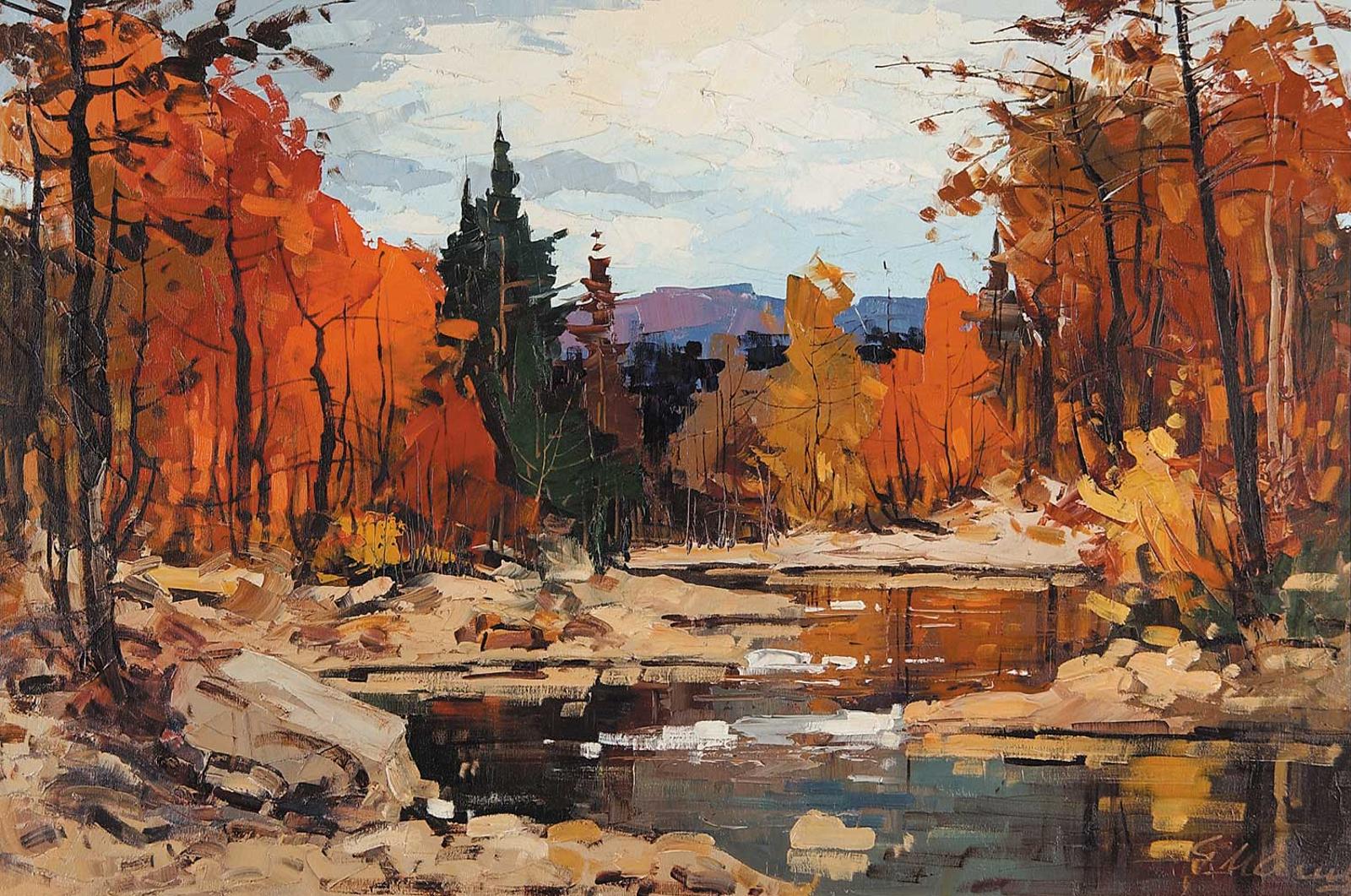 Geza (Gordon) Marich (1913-1985) - Untitled - Fall Landscape