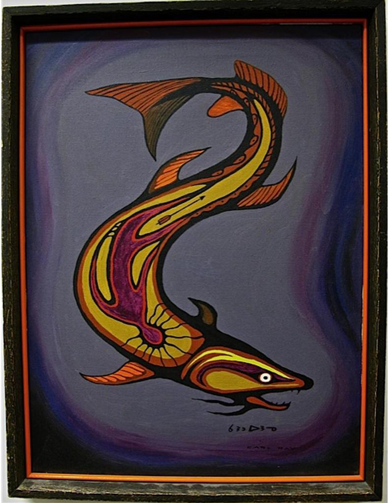 Carl Ray (1942-1978) - Untitled (Fish/Spirit)