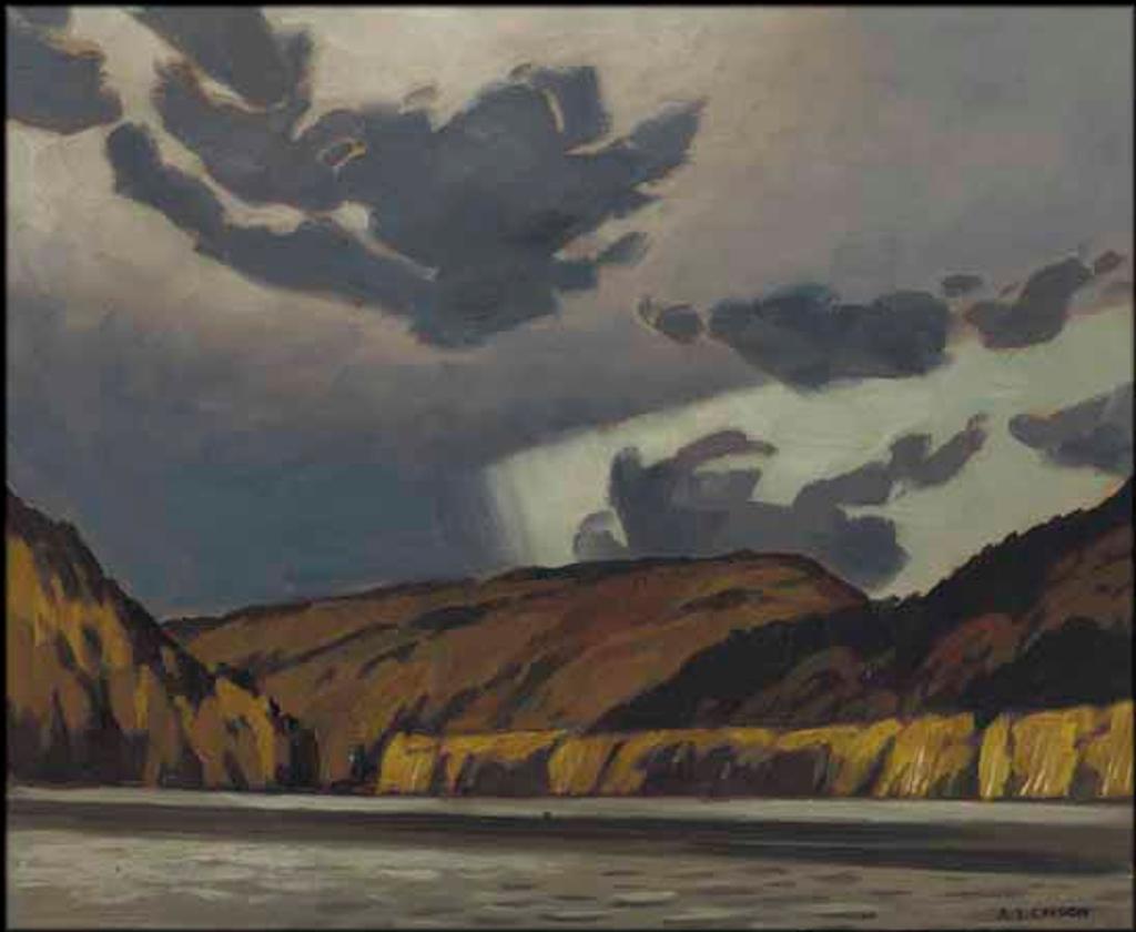 Alfred Joseph (A.J.) Casson (1898-1992) - Evening, Greenan Lake