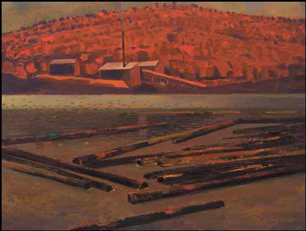 Charles Fraser Comfort (1900-1994) - Sawmill, Frontenac County