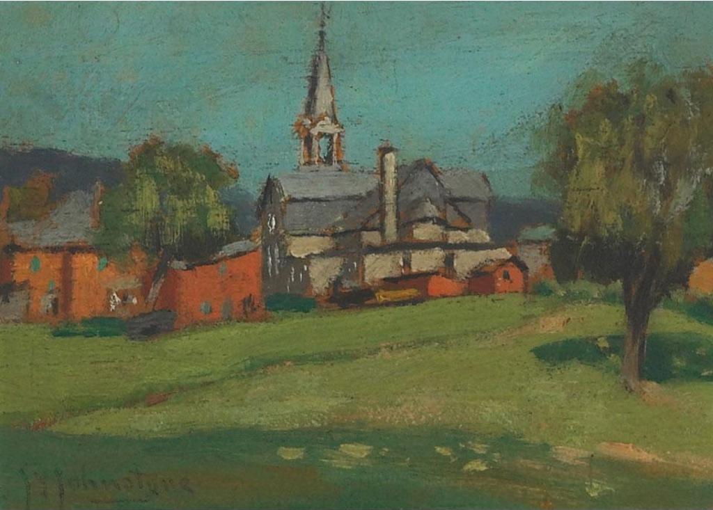 John Young Johnstone (1887-1930) - Country Church