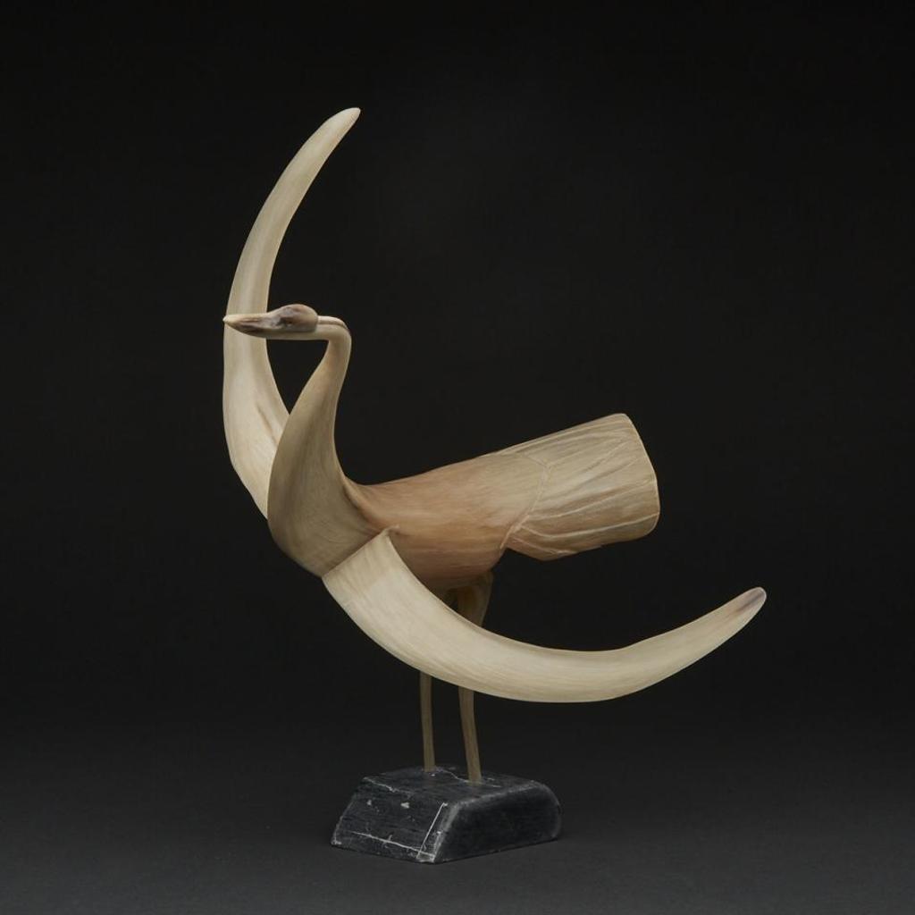 Peter Aliknak (1928-1992) - Alighting Crane