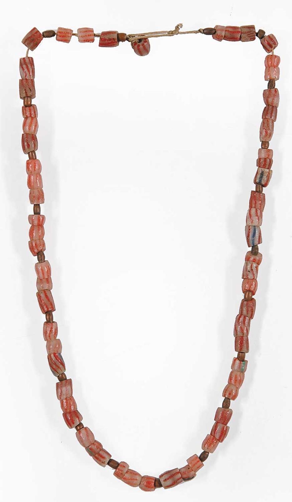 First Nations Basket School - Trade Bead Necklace