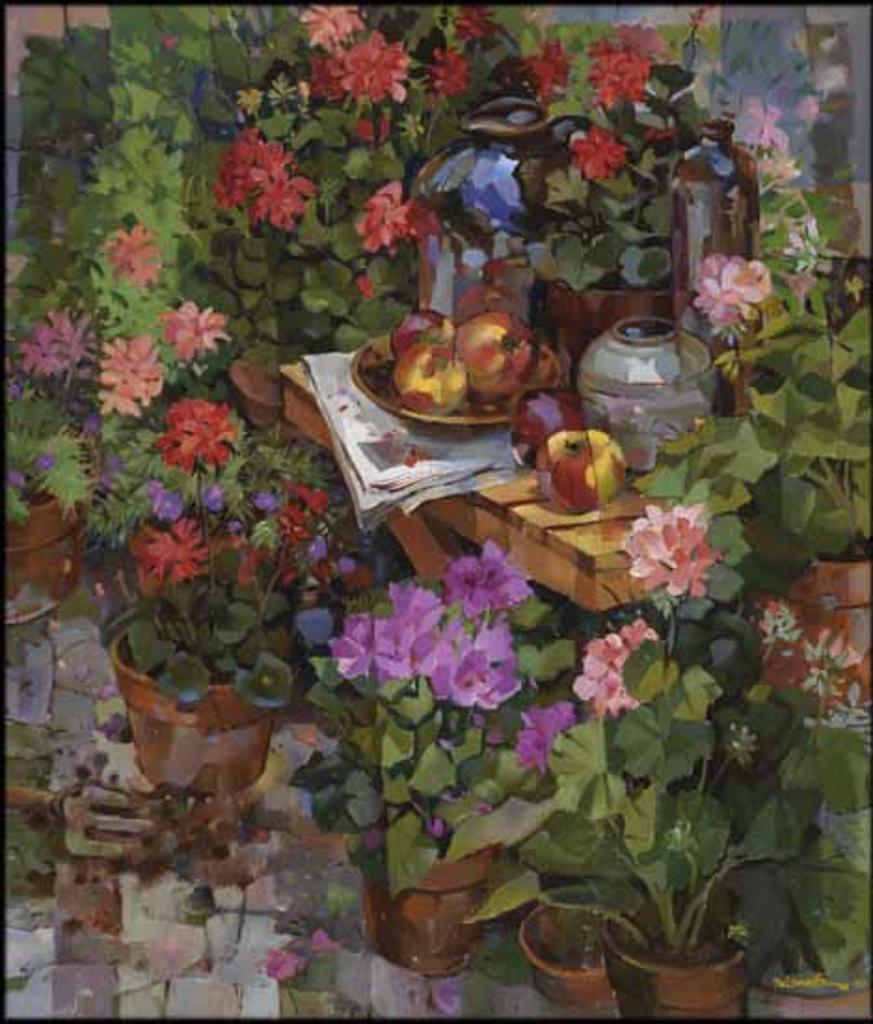 Donald Mackay Houstoun (1916-2004) - Spring Potting