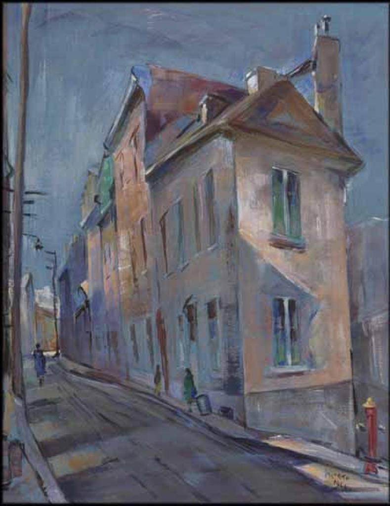 Francesco (Frank) Iacurto (1908-2001) - Street Scene