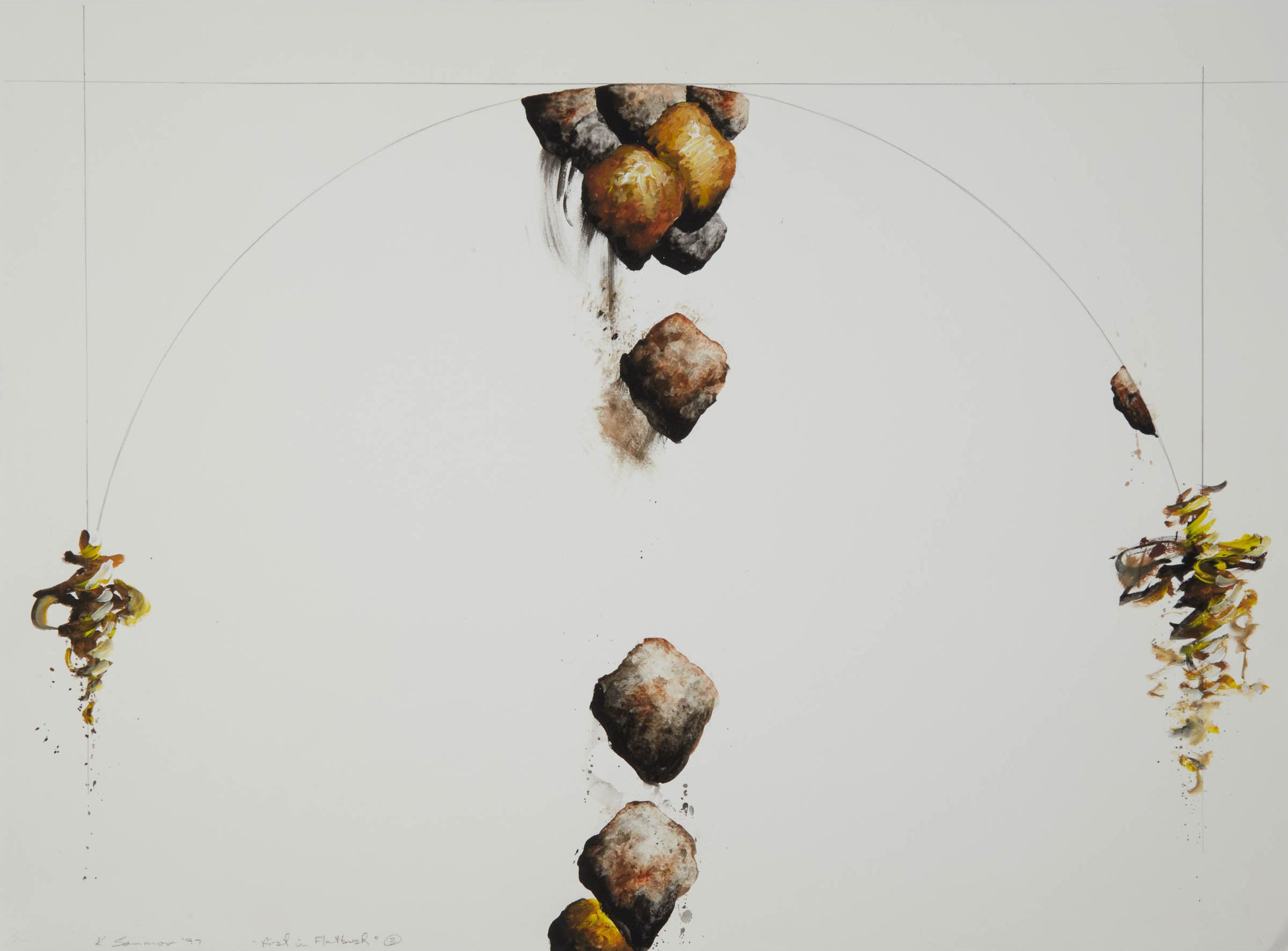 Kevin Sonmor (1959) - First In Flatbush - 3, 1997
