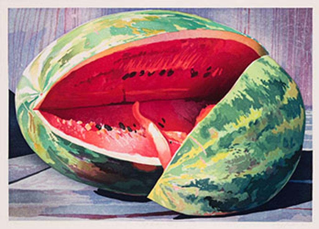 Mary Frances West Pratt (1935-2018) - Cut Watermelon