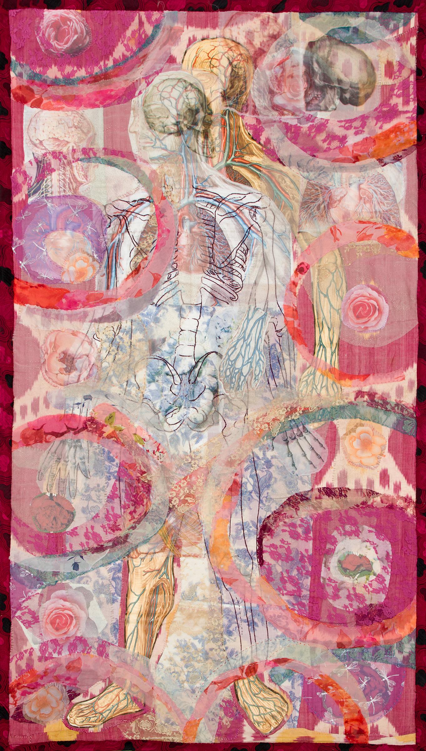 Anna Torma - Anatomical Crazy Quilt, 2012