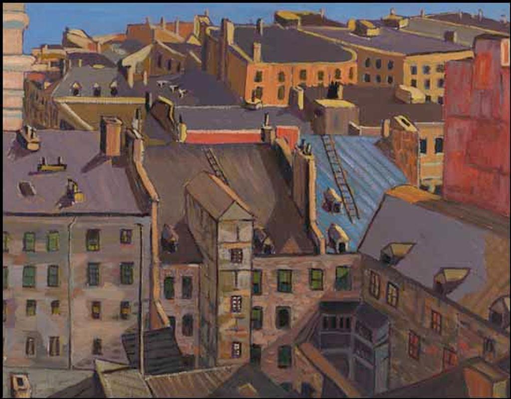Sir Frederick Grant Banting (1891-1941) - Rooftops, Quebec City
