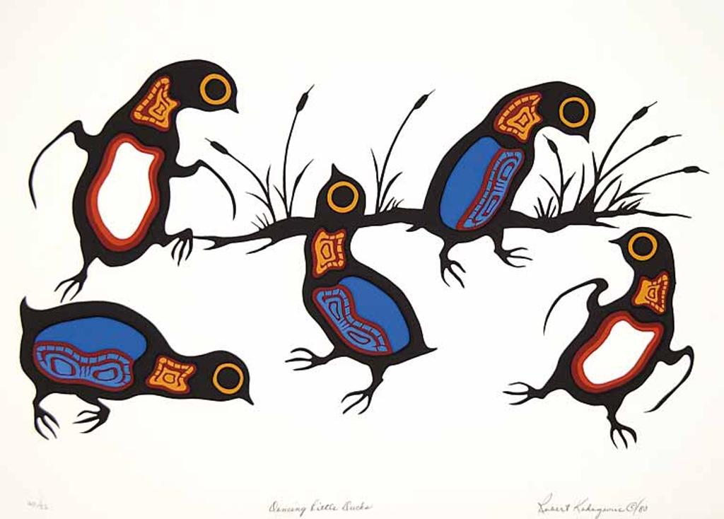 Robert Kakegamic (1944) - Dancing Little Ducks  #40/52