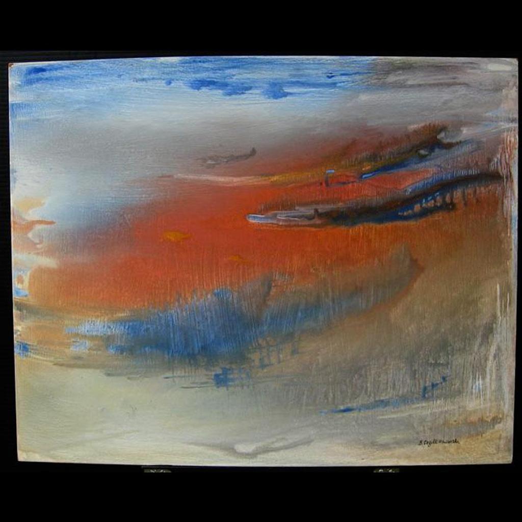 Bobs (Zema Barbara) Cogill Haworth (1900-1988) - Mist On A Tidal Marsh; (3) Untitled (Marsh Studies)