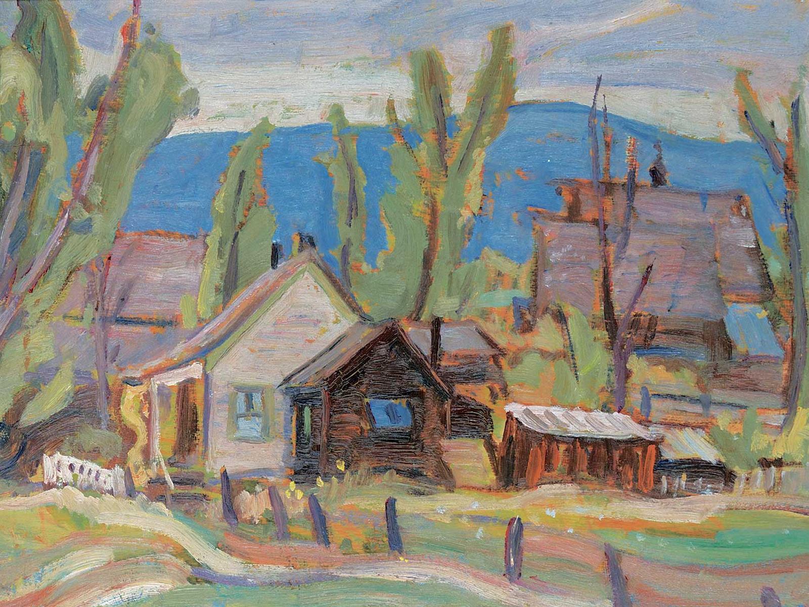 Alexander Young (A. Y.) Jackson (1882-1974) - 150 Mile House B.C.
