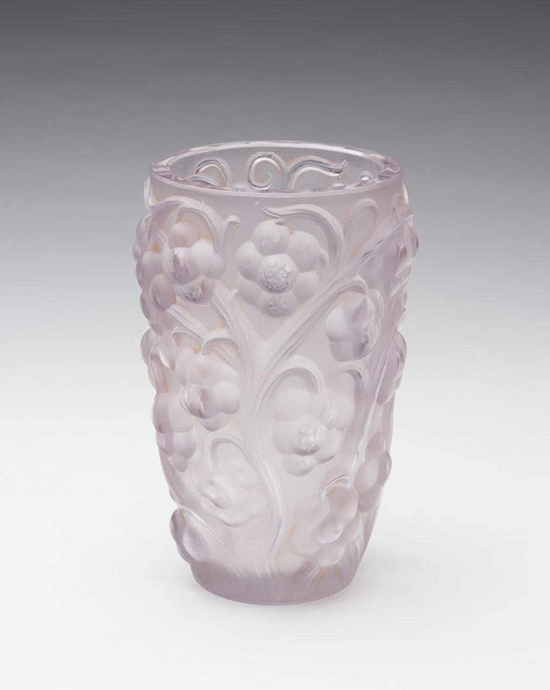 René Lalique (1860-1945) - Raisin vase