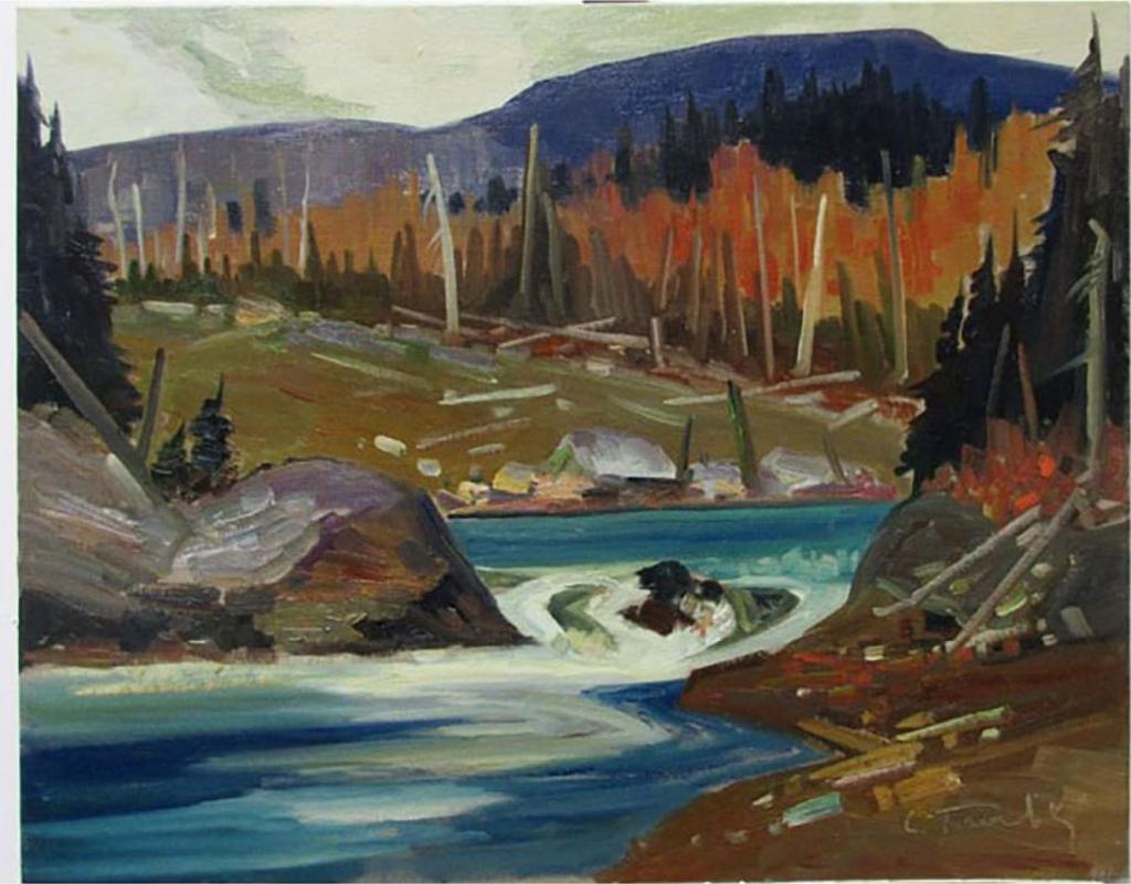 Louis Tremblay (1949) - Untitled (Small Dam)