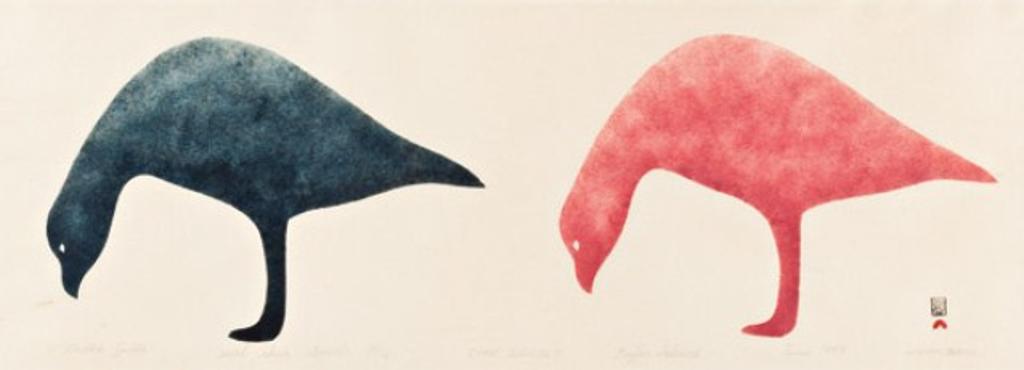 Niviaqsi (1908-1959) - Arctic Gulls, 1959 #22