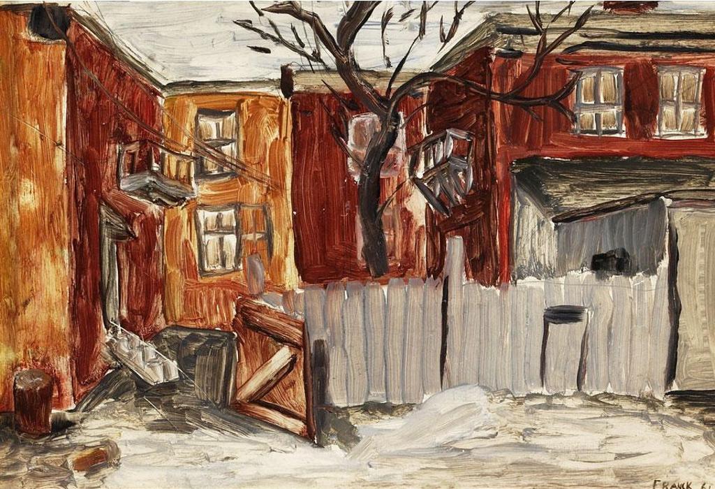 Albert Jacques Franck (1899-1973) - Backyards