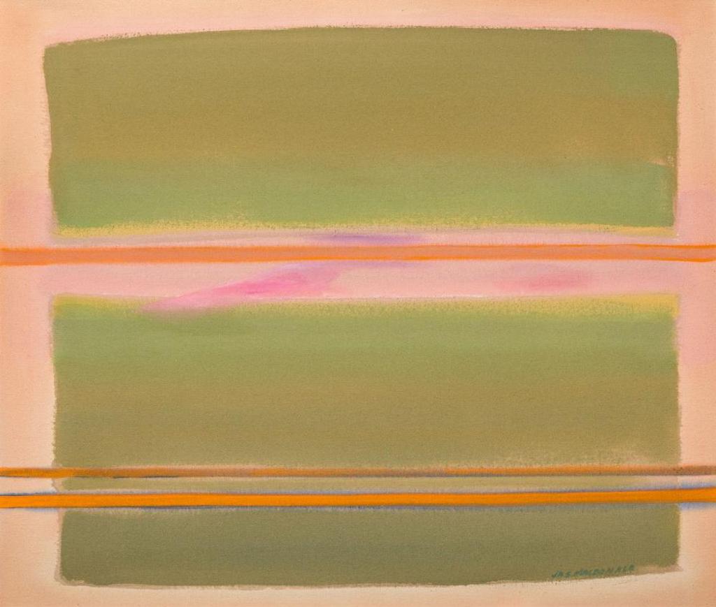 James [Jim] Alexander Stirling MacDonald (1921-2013) - Untitled-Green Panels