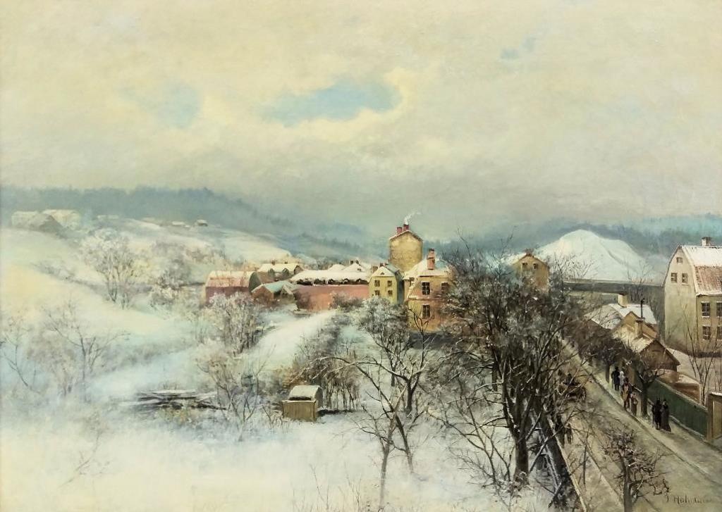 Josefina Holmlund (1927-1905) - Winter Village