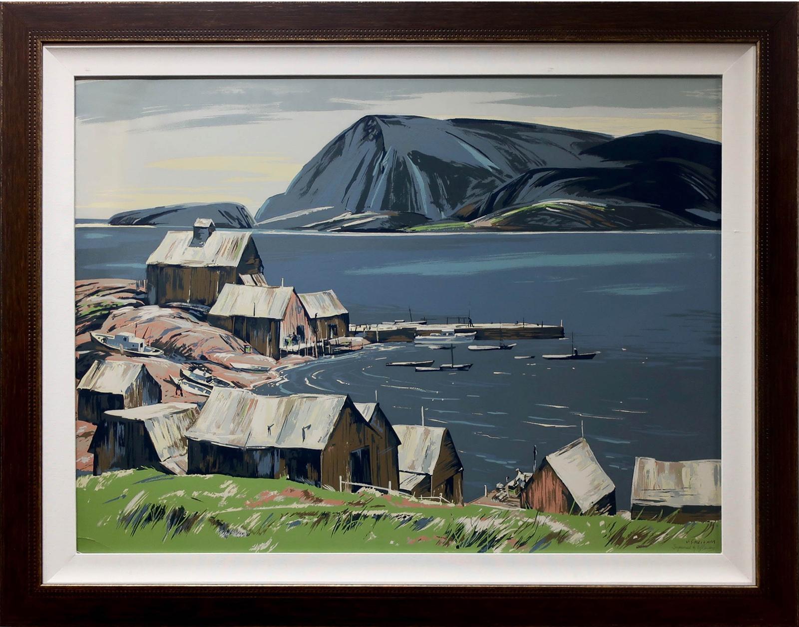 Joseph Sydney Hallam (1899-1953) - Cape Breton Harbour