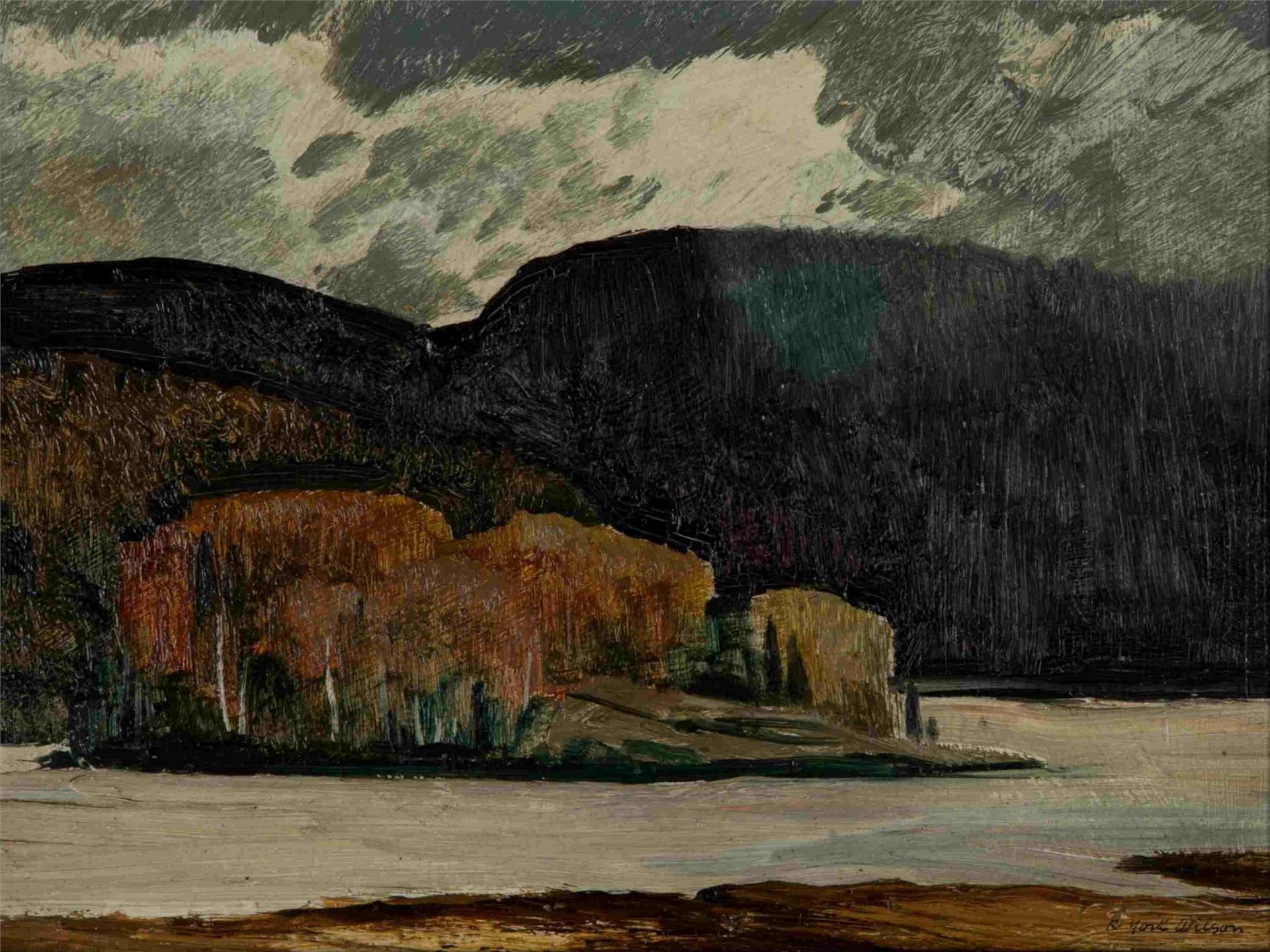 Ronald York Wilson (1907-1984) - Lake of Two Rivers