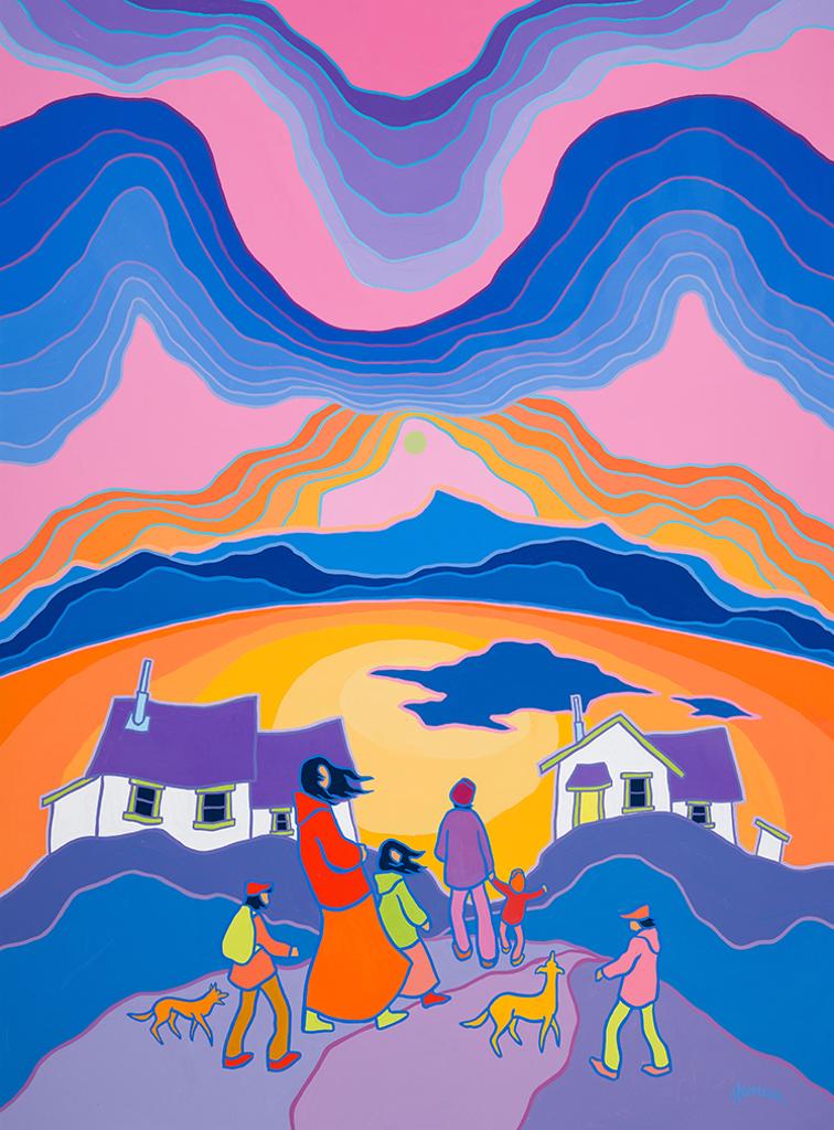 Ted Harrison (1926-2015) - Glorious Northland