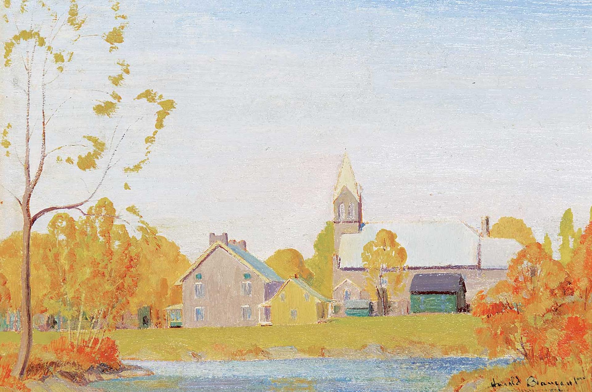 Thomas Harold (Tib) Beament (1898-1984) - Untitled - View of the Church