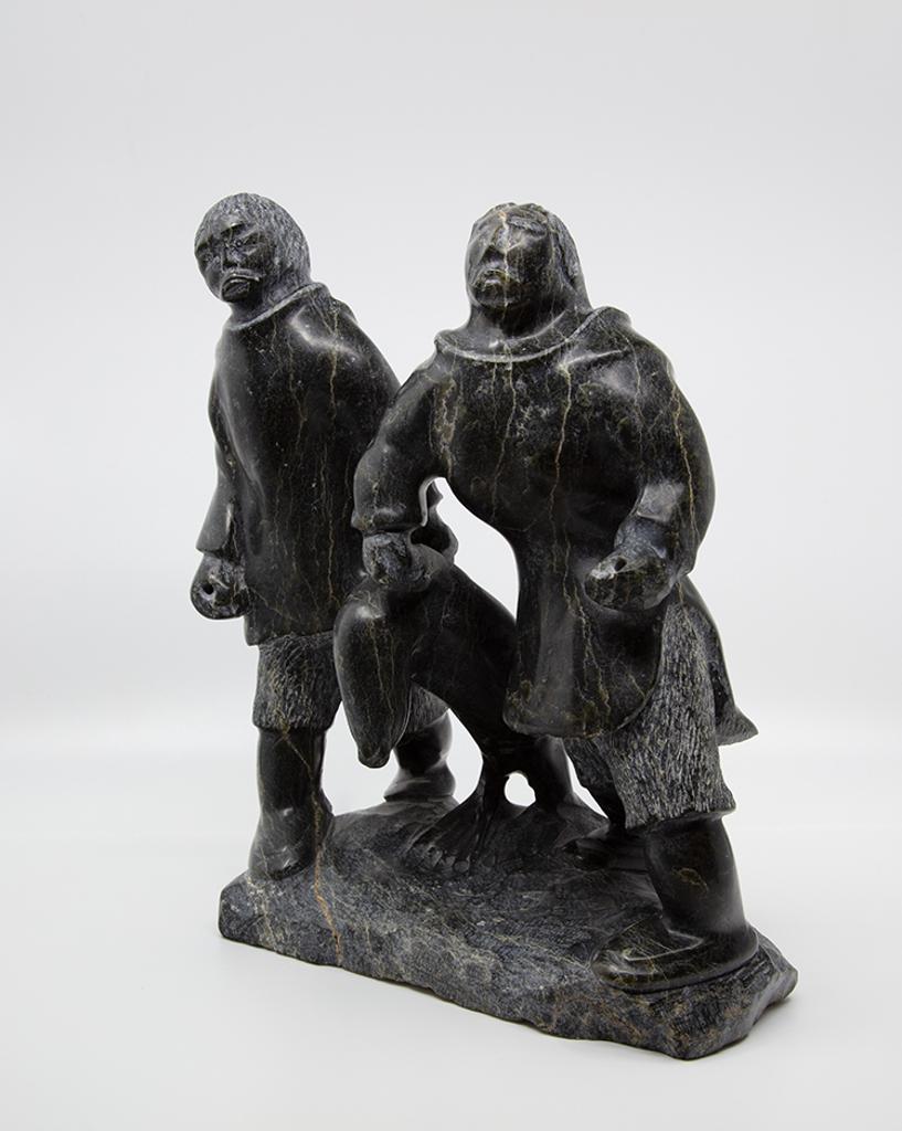 Temela Oopik (1946-2018) - Two Hunters & Seal