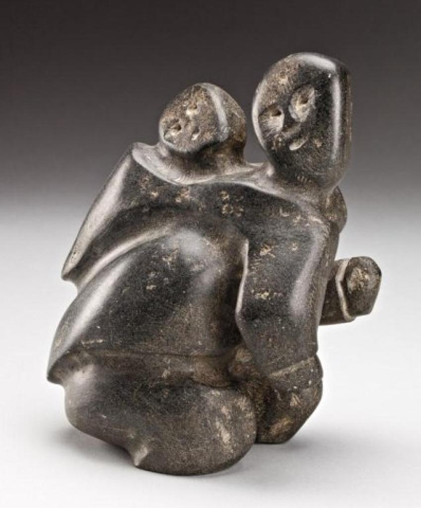 Thomas Ugjuk (1921) - Mother and child, ca. 1970