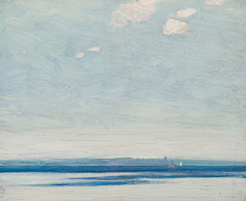 James Edward Hervey (J.E.H.) MacDonald (1873-1932) - Little Bruges, Lake Simcoe
