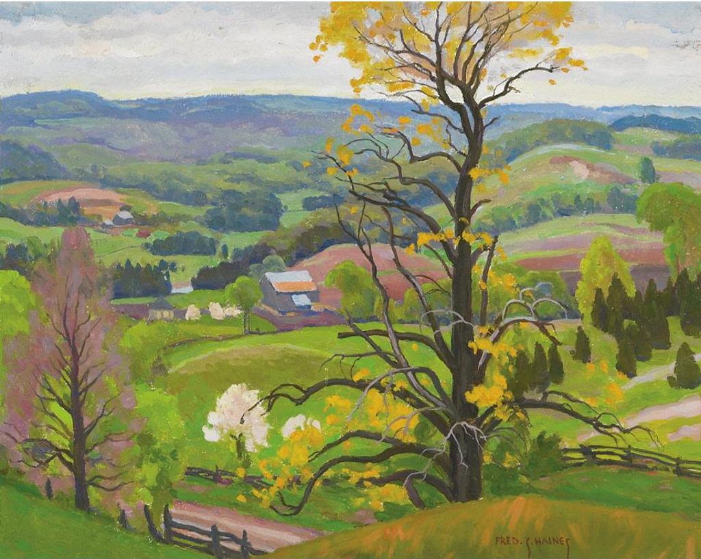 Frederick Stanley Haines (1879-1960) - Spring Overlooking Beaver Valley