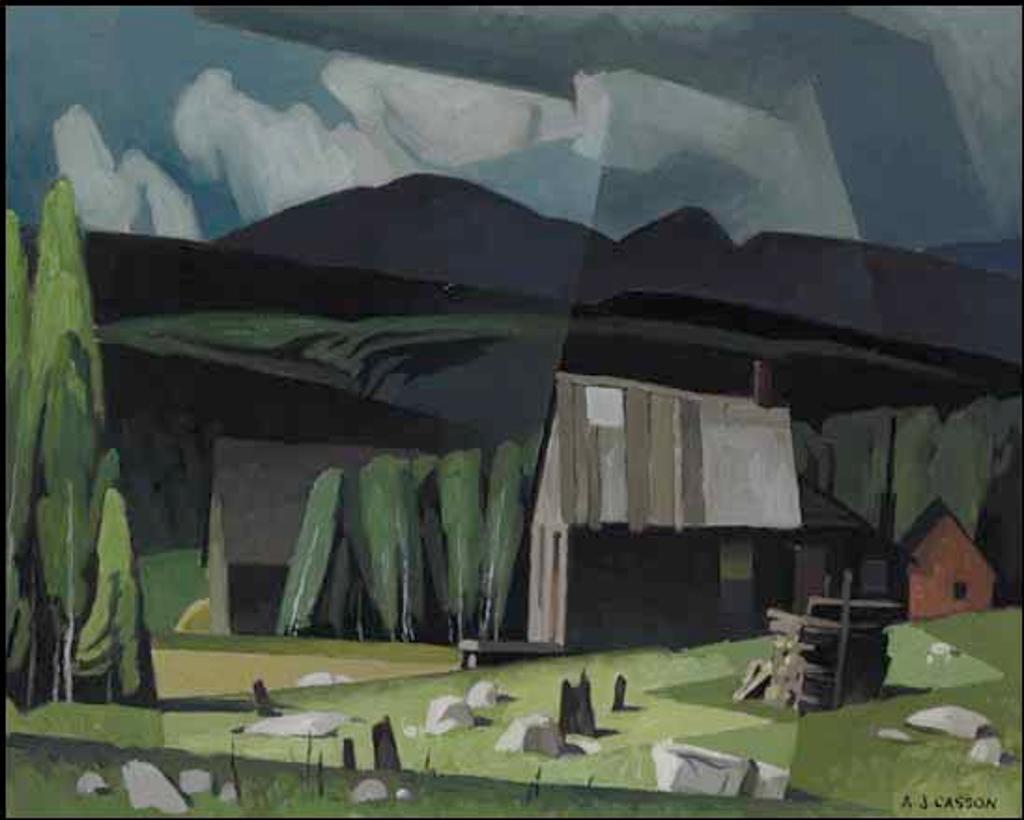 Alfred Joseph (A.J.) Casson (1898-1992) - Settler's Cabin