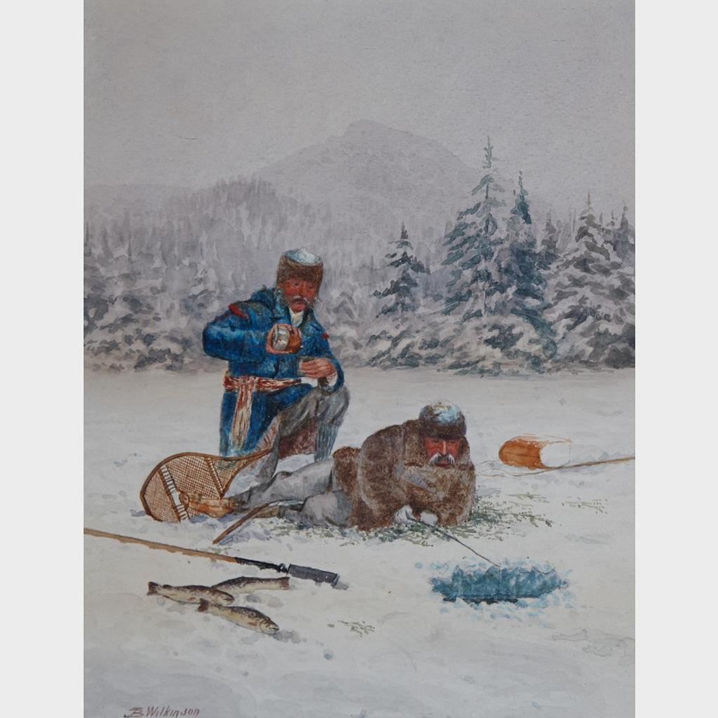 John B. Wilkinson (1865-1907) - Ice Fishing