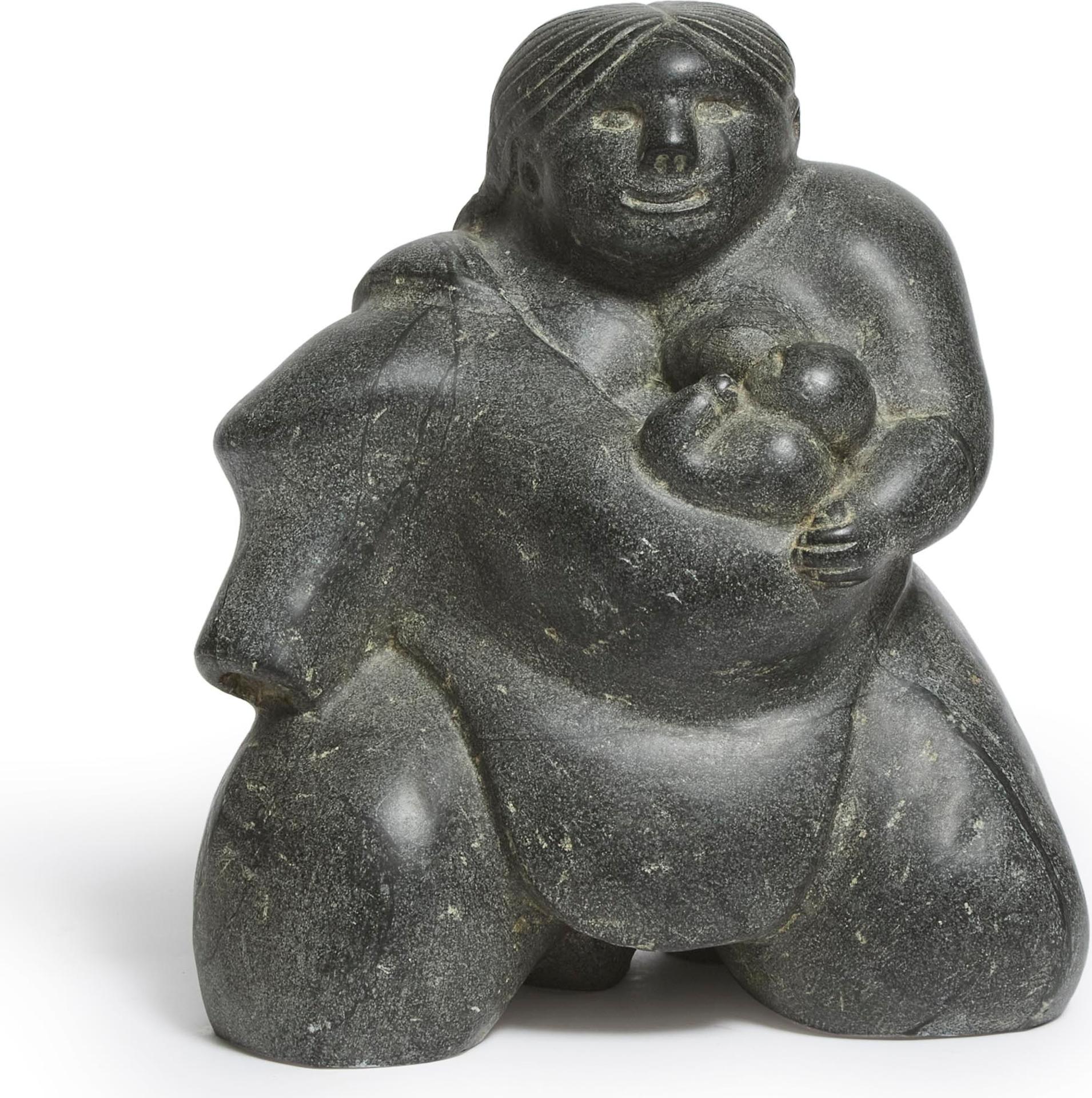 Martha Tickie (1939-2015) - Mother And Child, Ca. 1990