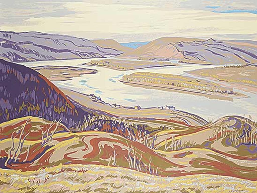 Alexander Young (A. Y.) Jackson (1882-1974) - Meeting of the Rivers [Junction of the Peace and Smokey River]