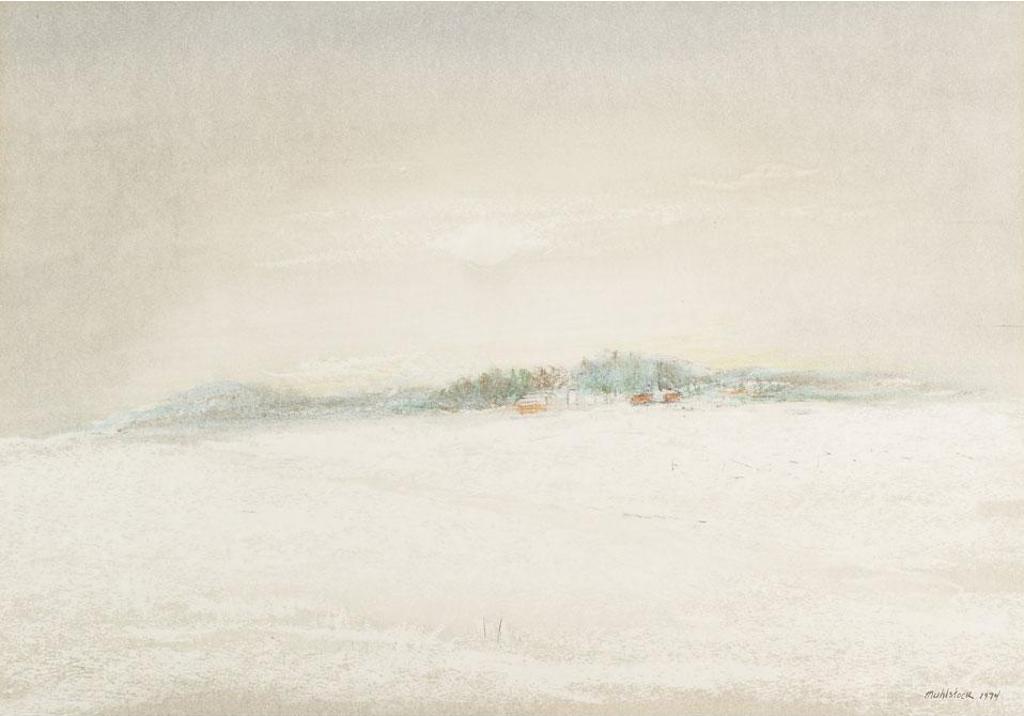 Louis Muhlstock (1904-2001) - Winter Landscape