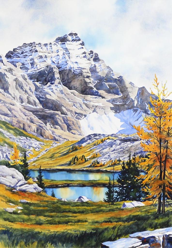 Donna Jo Massie (1948) - Mount Hungabee (Lake Ohara); 2002