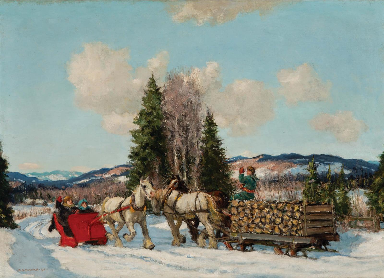 Frederick Simpson Coburn (1871-1960) - Winter Morning