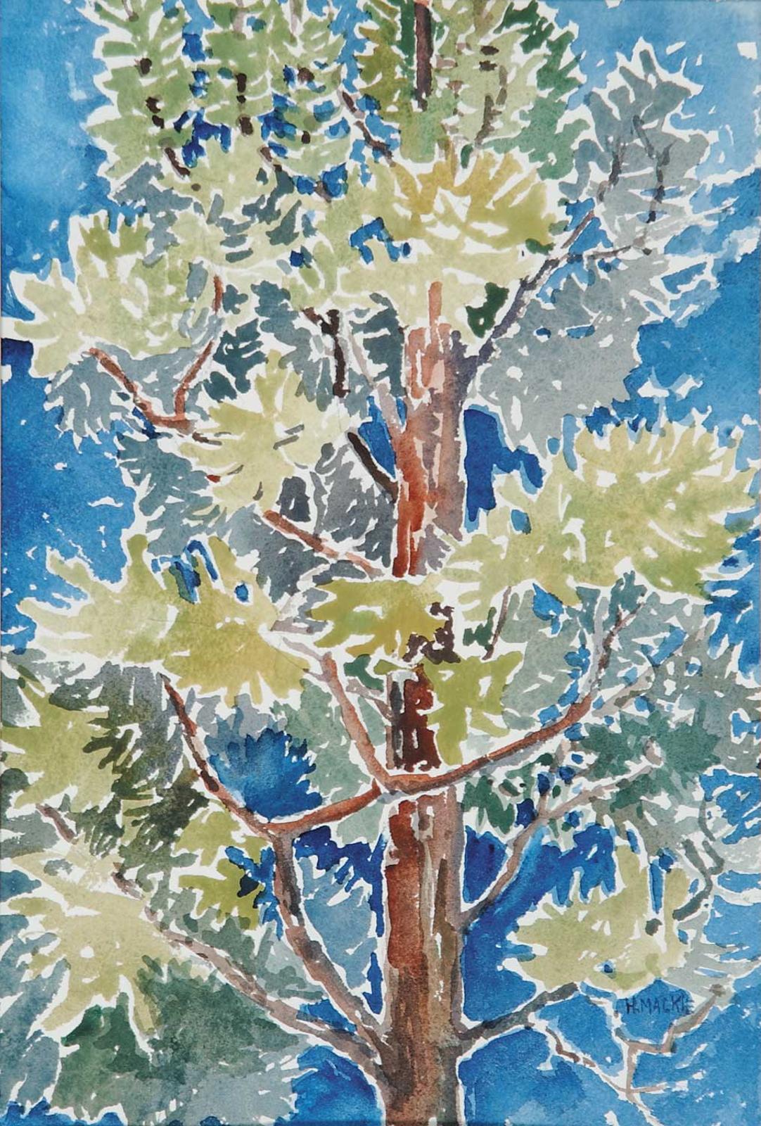 Dora Helen Mackie (1926) - Untitled - Tree Study