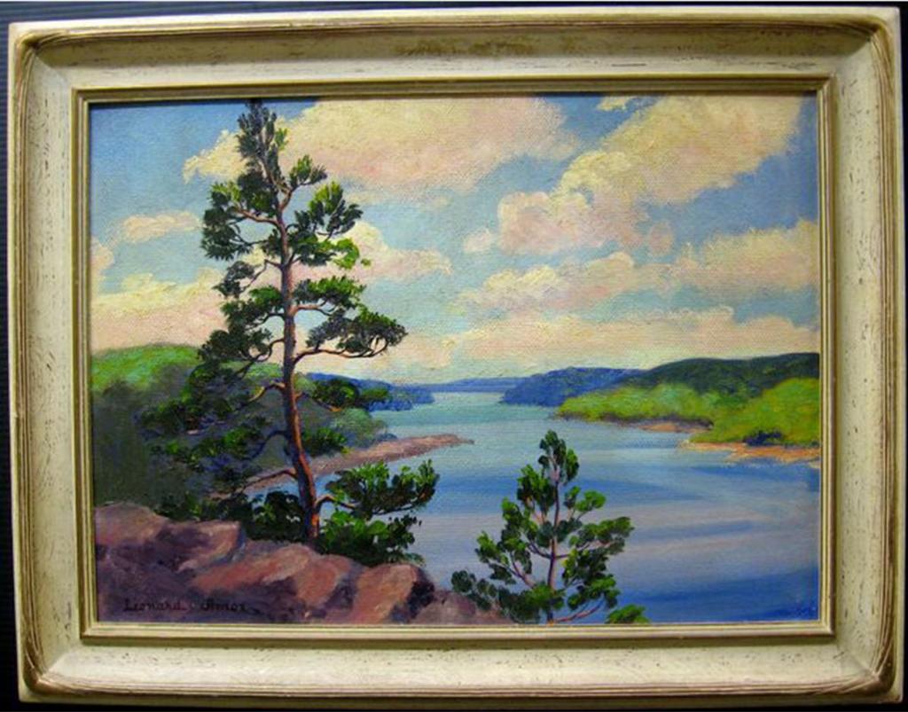Leonard Amos (1903-1999) - “An August Vista” Red Pines At Lake Kushog, Haliburton