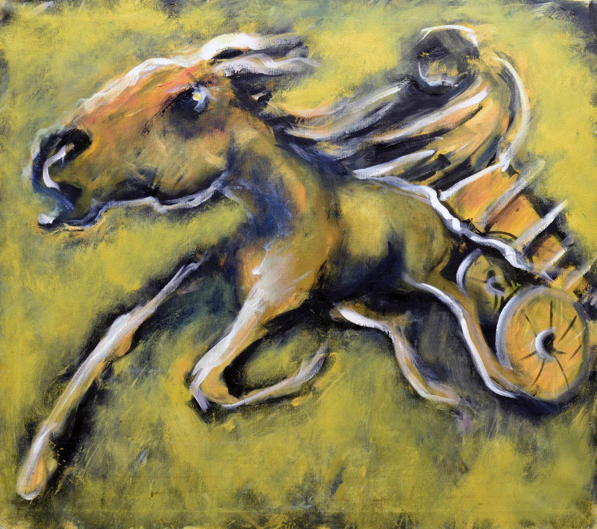 Norman Leibovitch (1913-2002) - Galloping horse
