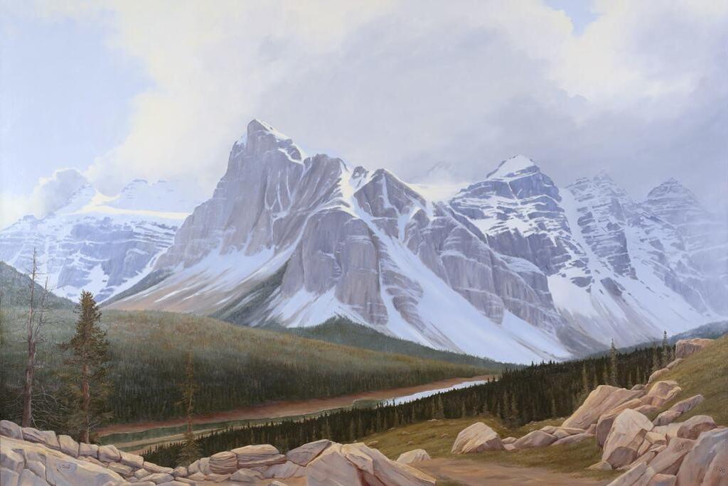 Ted Raftery (1938) - Where Winters Never Far Away (Valley Of The Ten Peaks); 1999